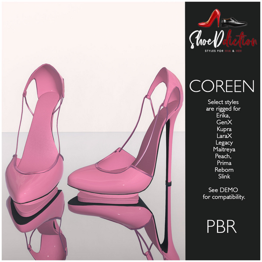 Coreen Shoe Pink PBR
