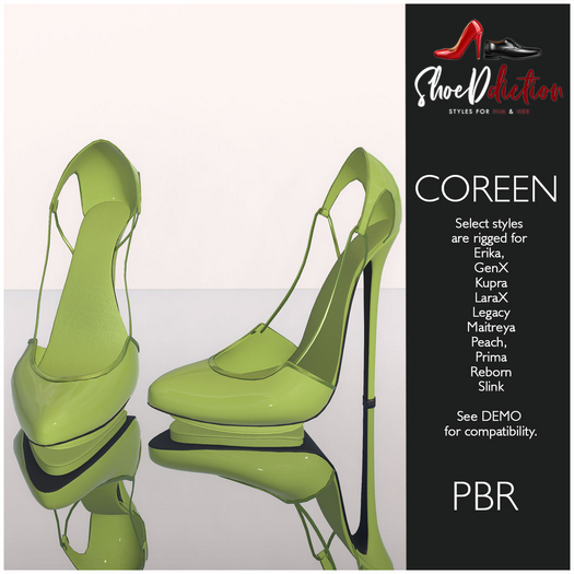 Coreen Shoe Olive PBR