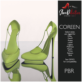Coreen Shoe Olive PBR