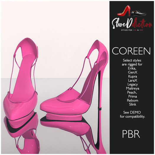 Coreen Shoe Hot Pink PBR 