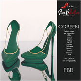 Coreen Shoe Emerald PBR