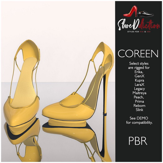 Coreen Shoe Buttercup PBR