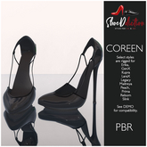 Coreen Shoe Black PBR
