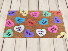 Rug- Valantines Hearts  Boxed