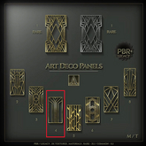 Architect. Art Deco Panel #4 ( Common )