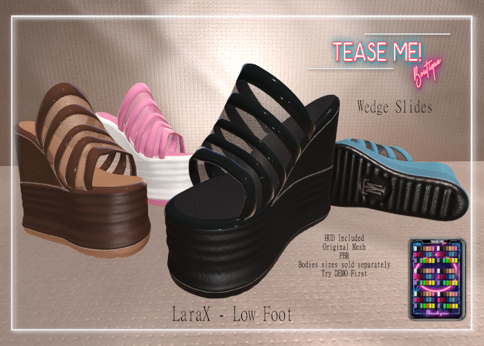 TMB - Wedge Slides - LaraX
