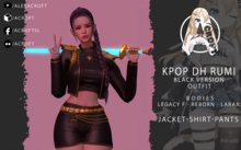 [ACroft] KPop DH - Rumi - Black