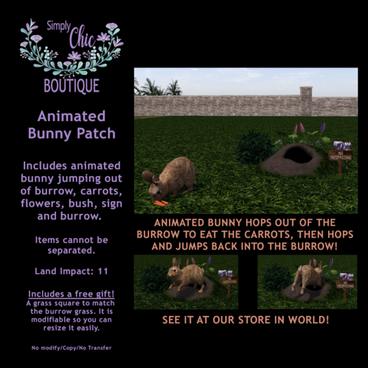 Bunny Patch (Animated) 