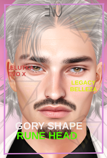 "ENO GORY SHAPE HEAD RUNE