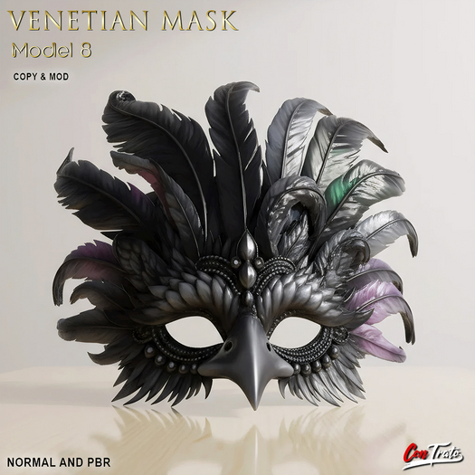 [ConTrato] Venetian Mask Model 8