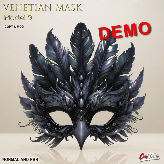 [ConTrato] Venetian Mask Model 9 DEMO