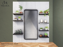 Meira Halden Feature Wall - Bleach