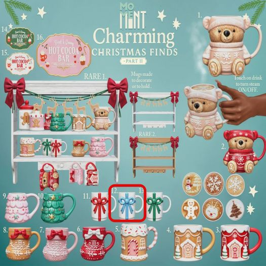 12 - MVT -  Wrapped Joy mug - Blue