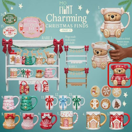 2 - MVT - Teddy mug - Red