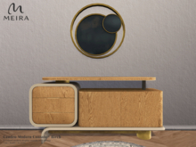 Meira Cendro Modern Console - Birch
