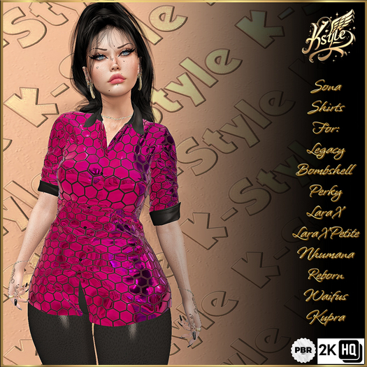 [K-Style] SONIA PBR SHIRT #10