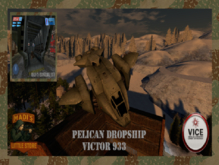 Pelican Dropship Victor 933  "Unpack"