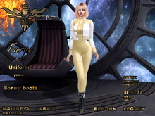 Firebird Farye Uniform yellow
