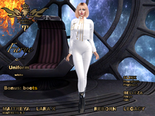 Firebird Farye Uniform white