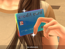 Wearable Blue Credit Card