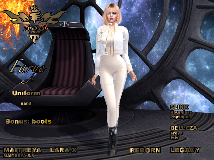 Firebird Farye Uniform sand