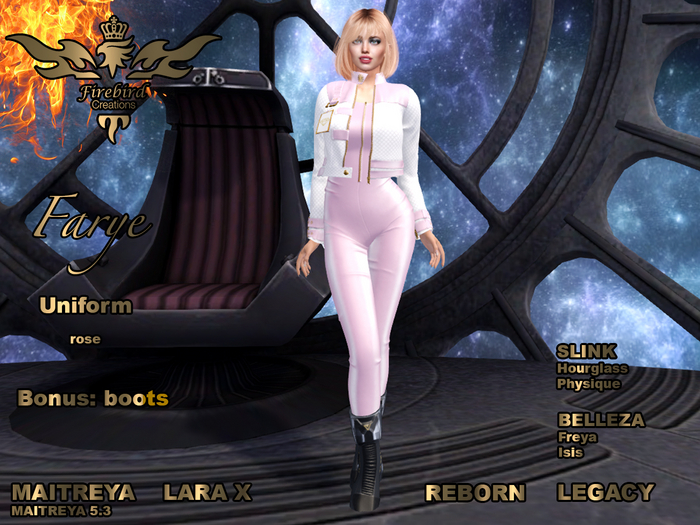 Firebird Farye Uniform rose