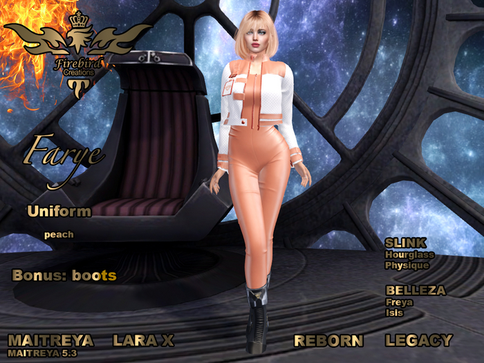 Firebird Farye Uniform peach