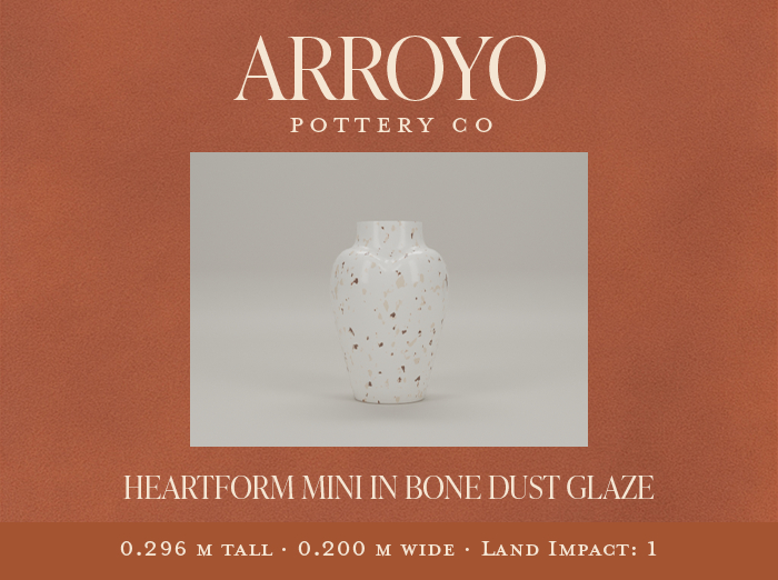 Heartform Mini – Bone Dust Clay