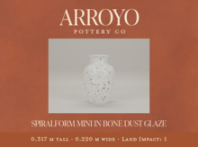 Spiralform Mini – Bone Dust Clay