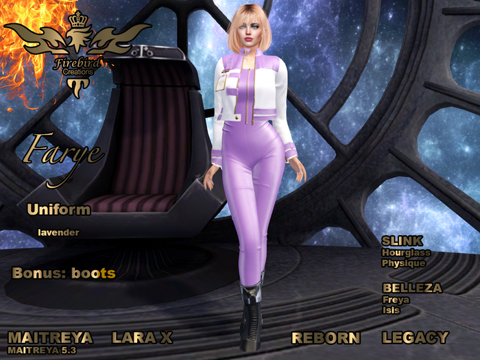 Firebird Farye Uniform lavender