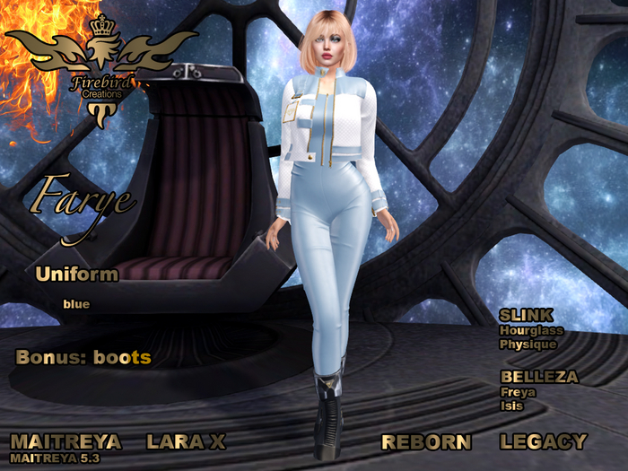Firebird Farye Uniform blue