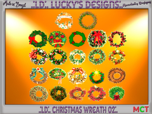 .:LD:. Christmas Wreath 02: