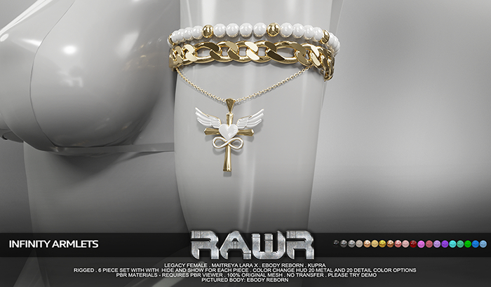 RAWR! Infinity Armlets DEMO (add me)