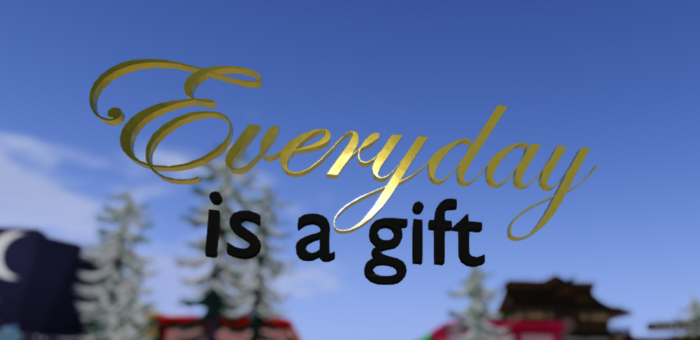Everyday Is A Gift 3d MeshSign