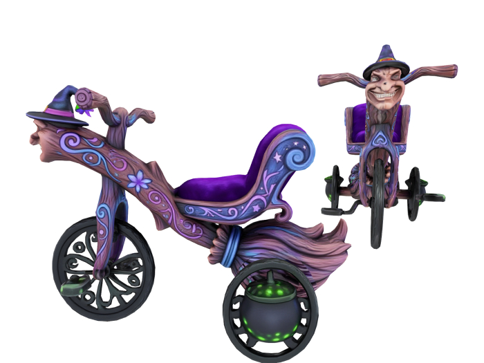 HB: Child's Ride On Witch Trike FuLL PERM