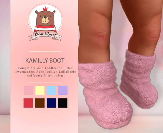 [BC] Kamilly Boot Pink (ADD)