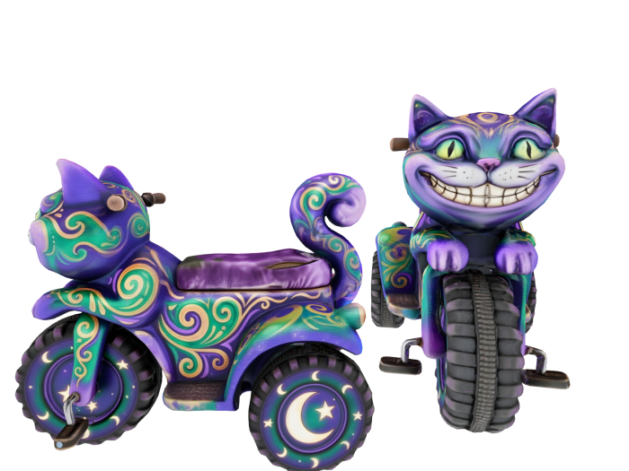 HB: Whimsy Child's Cat Ride On FuLL PERM