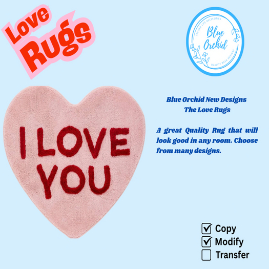 BO-Love Rugs ILY