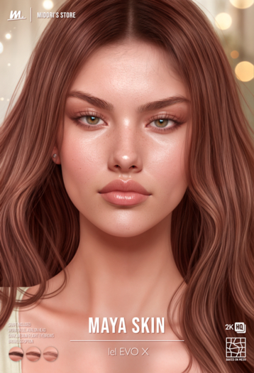 ::Midori's Store:: Maya Skin - EVOX (ROSE KISS)