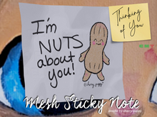 I'M NUTS ABOUT YOU - Thinking of You Sticky Note