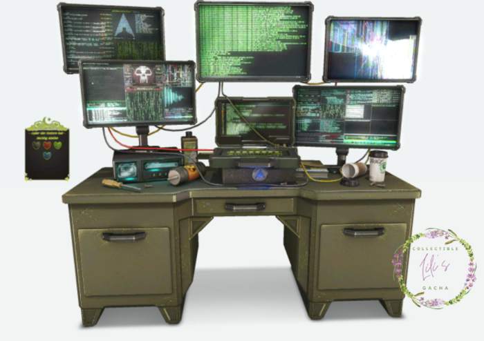 random.Matter. - Cyber Doc - Hacking Station - RARE