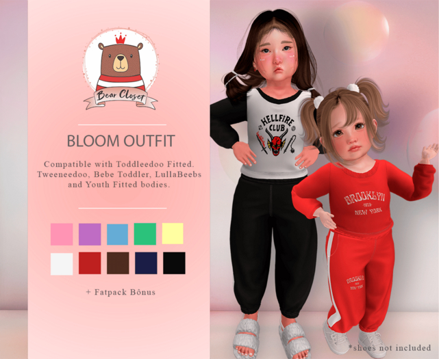 [BC] Bloom Outfit Lilac (ADD)