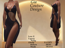 "GCD" Reece Silk Dress and Pantie Purple