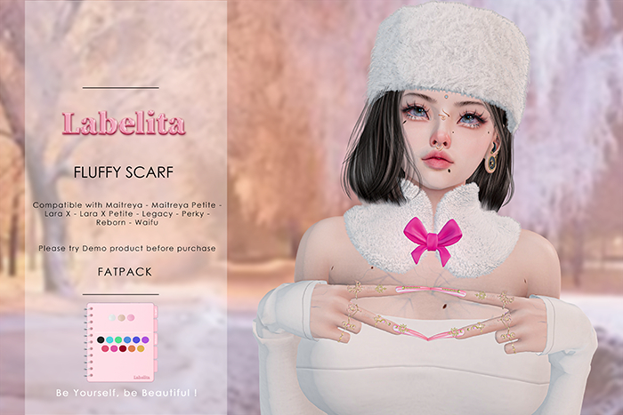 [LABELITA] Fluffy Scarf