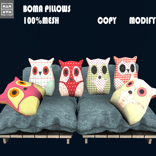 ..MAM..BOMA-PILLOWS