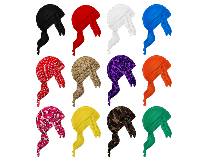 Spade: Amir Set Durags (Fatpack)