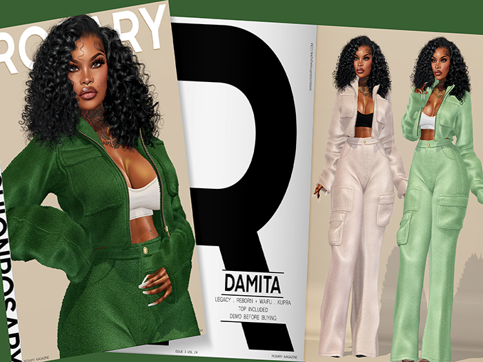 Rosary. Damita . Set Fat Pack