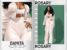 Rosary. Damita . Set Tan