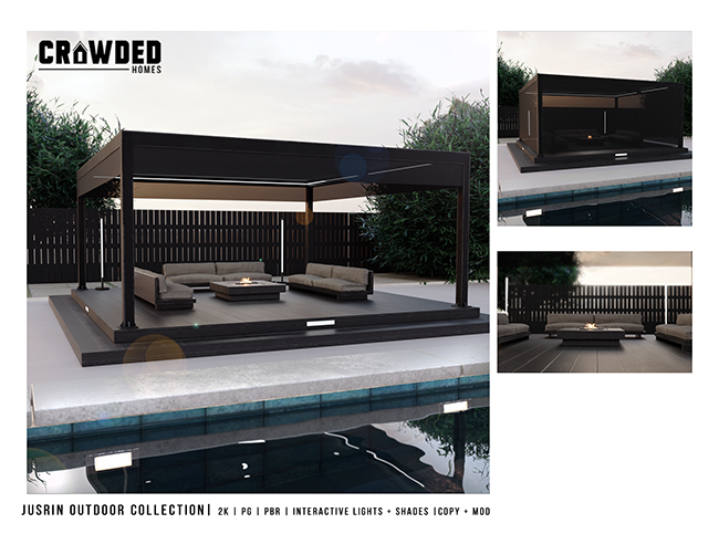 Crowded Homes ~ Jusrin Outdoor Collection