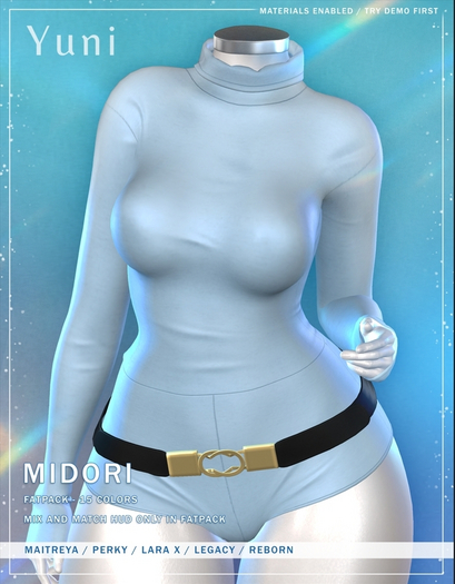 Yuni - Midori Jumpsuit - Fatpack (ADD ME) 